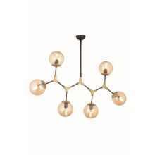 Trendylight Olimpiyat 6'lı Siyah Modern Avize