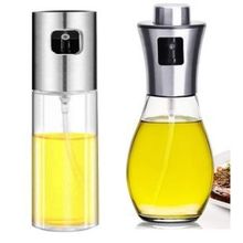 Trendypazar 2'li Yağ Limon Sos Sirke Zeytinyağı Spreyi Yağ Şişesi Yağdanlık