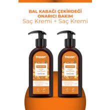 Tresan 2x300 ml Bal Kabağı Çekirdeği Onarıcı Sülfatsız Bakım Saç Kremi
