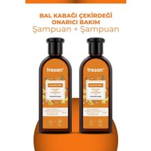 Tresan 2x300 ml Bal Kabağı Çekirdeği Onarıcı Sülfatsız Bakım Şampuanı