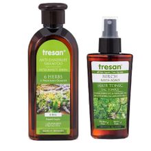 Tresan 6 Bitki Kepek Karşıtı 300 ml Şampuan + Kayın Ağacı Özlü 125 ml Saç Toniği