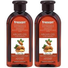 Tresan Tüm Saçlar İçin 2x300 ml Kırılma Karşıtı Argan Yağlı Şampuan