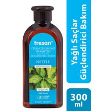 Tresan Yağlı Saçlar için 300 ml Isırgan Otu Güçlendirici Bakım Şampuanı