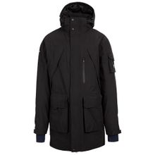 Trespass MAJKRATR0073 Pelsall- Male Rain Jacket TP75 Siyah Erkek Outdoor Mont