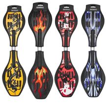 Triathlon T154 Işıklı Tekerlekli Waveboard Sarı Kaykay