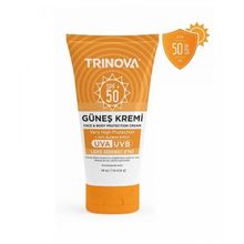 Trinova 50 ml Leke Karşıtı Spf +50 Güneş Kremi