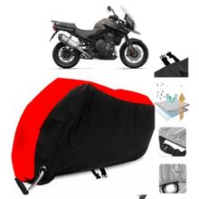 Triumph Tiger 1200 Desert Edition Siyah Arka Çanta Uyumsuz Ultra Kalın Su Geçirmez Motor Brandası