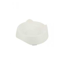 Trixie 0.25 lt 17 cm Beyaz Kedi Kafası Şeklinde Melamin Kedi Mama ve Su Kabı