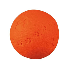 Trixie 34862 7 cm Sesli Doğal Kauçuk Top Köpek Oyuncağı