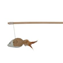 Trixie 50 Cm Deri Uçlu Kedi Oyun Oltası