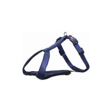 Trixie 85-105 cm 25 mm Çivit Mavi Köpek Premium Göğüs Tasması