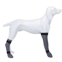 Trixie L 10cm/40cm Gri Su Geçirmez Köpek Çorabı