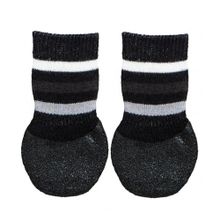 Trixie L-XL 2 adet Siyah Köpek Çorabı Kaymaz