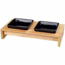 Trixie Mama Su Kabı Seti, 2x0,2lt, 28X5X15 cm - Ahşap