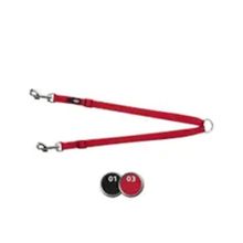Trixie XS-M 40-70 cm Kırmızı İki Köpek Gezdirme Tasması