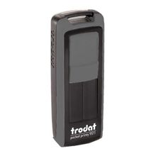 Trodat 9511 38x14mm Koyu Gümüş Gövdeli Kişisel Küçük Boy Kaşe