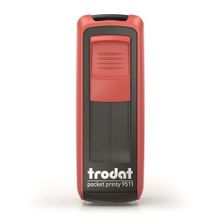 Trodat 9512 P4 Kırmızı 47x18 Cep Kaşesi