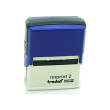 Trodat Imprint 2 47x18mm Mavi Kaşe