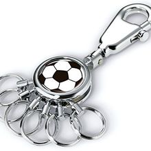 Troika KYR01A015 Gümüş Soccer Anahtarlık