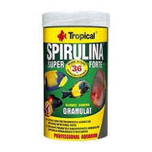 Tropical 100 gr Kovadan Bölme Super Spirulina Forte Granulat Balık Yemi