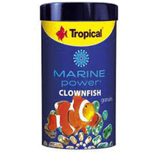 Tropical 100 ml 65 gr Marine Power Clownfish Granules Palyanço ve Deniz Balıkları için Balık Yemi