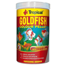 Tropical 250 ml 90 gr Goldfish Colour Pellet Japon Balıkları İçin Renklendirici Pellet Balık Yemi