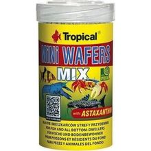 Tropical 55 gr 100 ml Mini Wafers Mix Balık ve Deniz Kabukluları için Yem