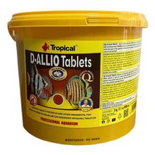 Tropical D-Allio Plus Tablet 100 Adet Kovadan Bölme Açık Balık Yemi