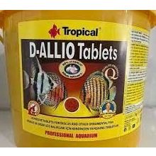 Tropical D-Allio Plus Tablet 250 Adet Kovadan Bölme Açık Balık Yemi