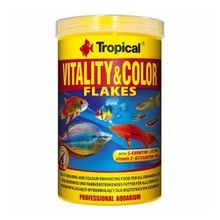Tropical Vitality Color Flakes 12 gr Tropikal Balıklar İçin Renklendirici Pul Yem
