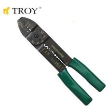Troy T 24006 Kablo Sıyırma ve Pabuç Pensi