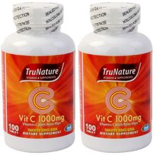 Trunature Vitamin C 1000 mg Kuşburnu Ekstresi 2x100 Tablet