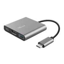 Trust 23772 DALYX 3in 1 USB-C Adaptör