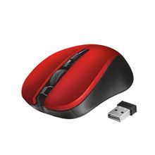 Trust Mydo Silent Kırmızı Kablosuz Optik Mause