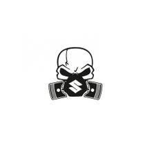TSC Z590 Suzuki Piston Kuru Kafa Araba Sticker