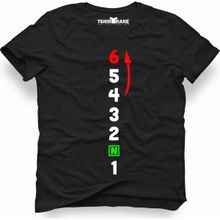 Tshirthane 1N23456 Motobiker Siyah Erkek T-shirt