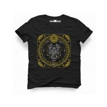 Tshirthane Akrep Burcu Scorpio Siyah Erkek Tshirt