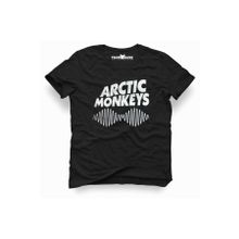 Tshirthane Arctic Monkeys Rock Metal Müzik Baskılı Dar Kesim Slim Fit Erkek T-Shirt