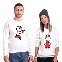 Tshirthane Aşk-ı İtiraf Sevgili Kombinleri Sweatshirt