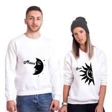 Tshirthane Ay Güneş Sevgili Kombinleri Sweatshirt