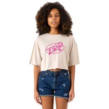 Tshirthane Babymonster Batter Up Bej Kadın Crop