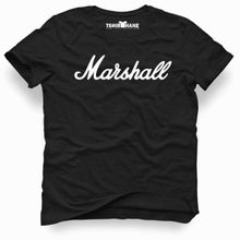 Tshirthane Baskılı Örme Siyah Erkek T-shirt
