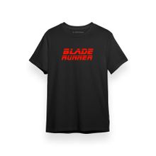 Tshirthane Blade Runner Logo Siyah Erkek T-shirt
