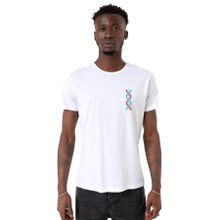 Tshirthane Bordo Mavi Dna Beyaz Erkek T-shirt
