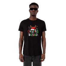Tshirthane Christmas Squad Siyah Erkek T-shirt
