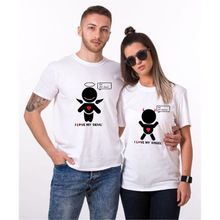 Tshirthane Devil Angel Sevgili Kombinleri T-shirt Kombini
