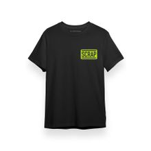 Tshirthane Doom Patrol Scrap Siyah Kısa Kol Erkek T-shirt