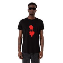 Tshirthane Euro 24 Albania Siyah Erkek T-shirt