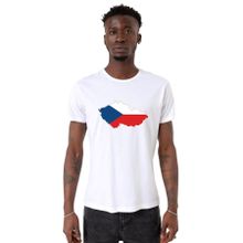 Tshirthane Euro 24 Czech Beyaz Erkek T-shirt