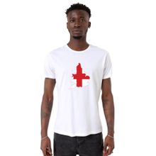Tshirthane Euro 24 England Beyaz Erkek T-shirt